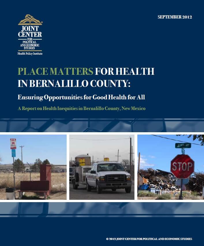 PLACE MATTERS for Health in Bernalillo County