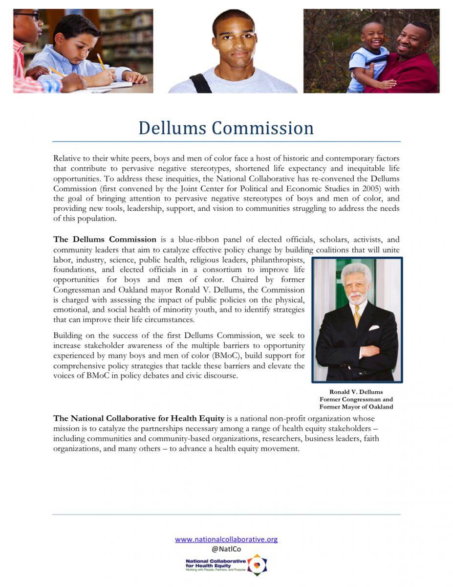 Dellums Commision Fact Sheet