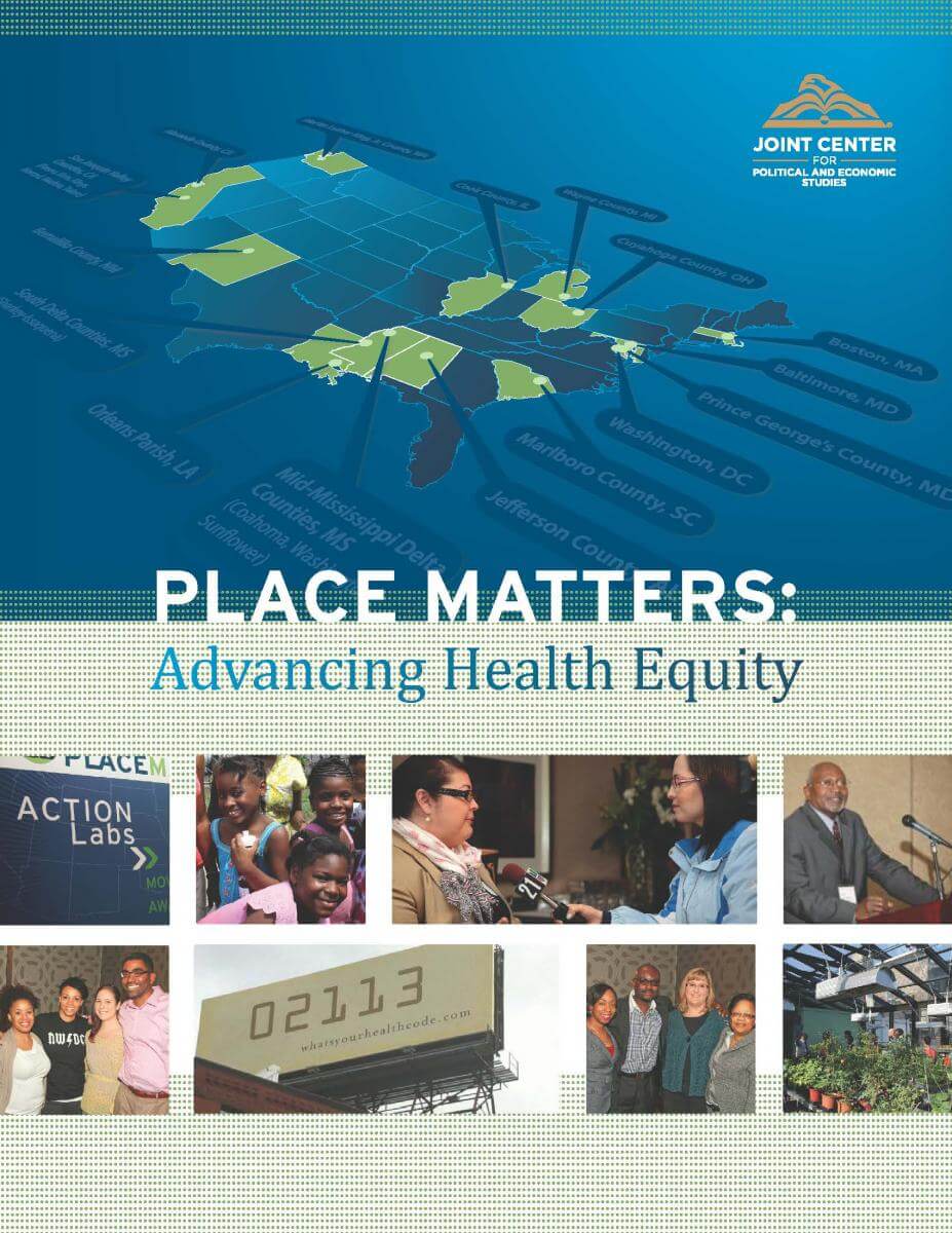 PLACE MATTERS: Advancing Health Equity