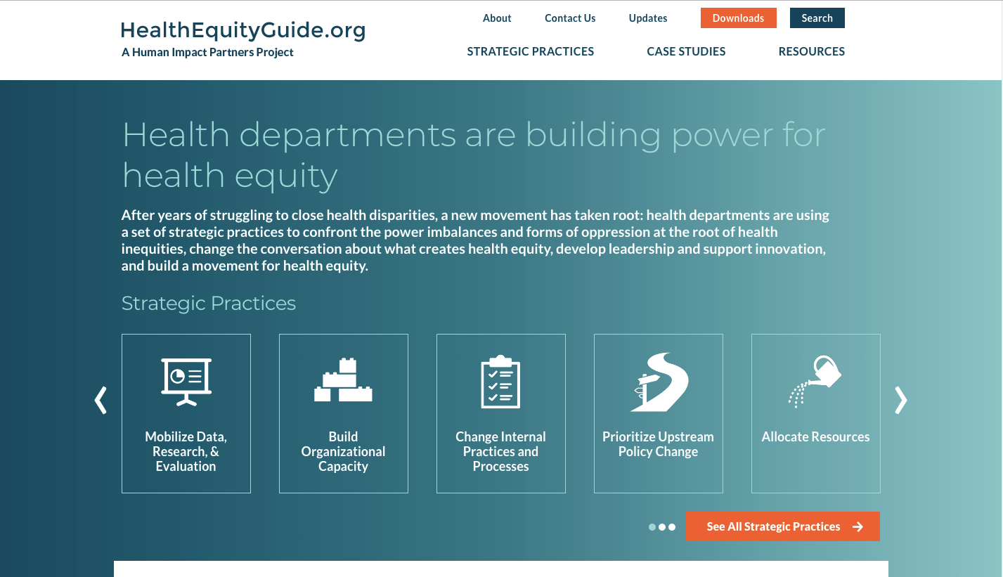 Health Equity Guide – A Human Impact Partners Project