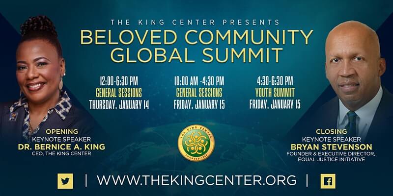 Dr. Christopher Speaks at The King Center’s Beloved Community Global Summit