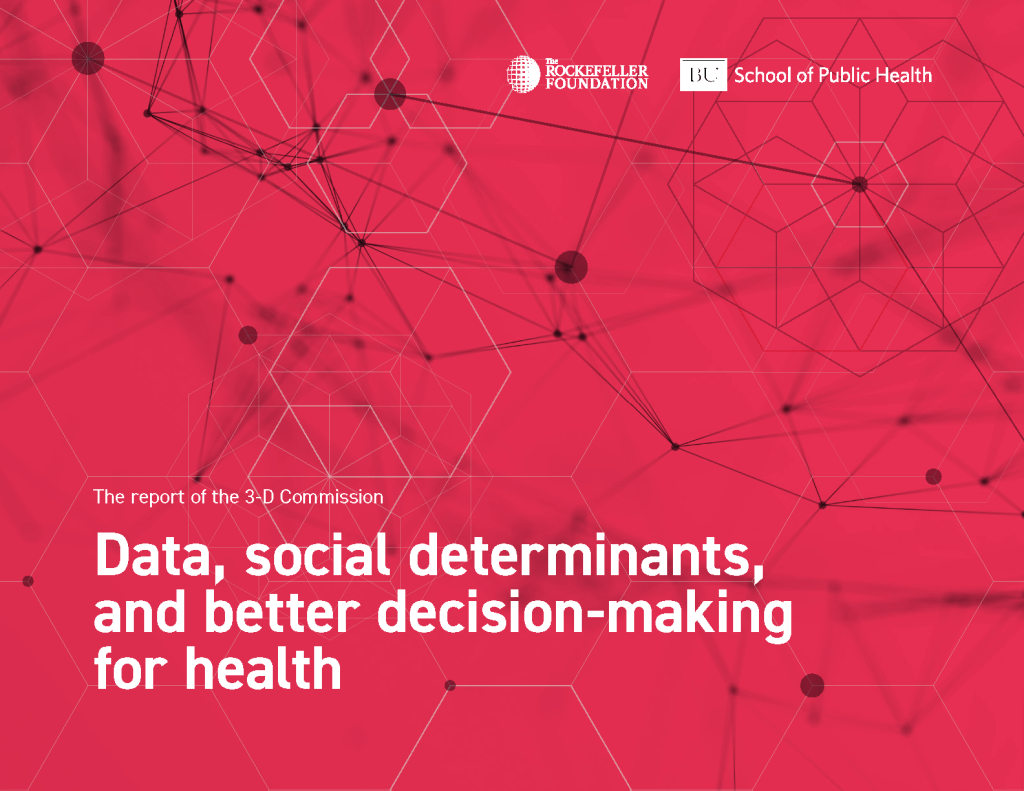 3-D Commission - Data, social determinants and better decision-making for health