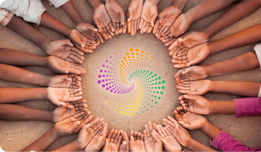 NCHE Logo - Hands