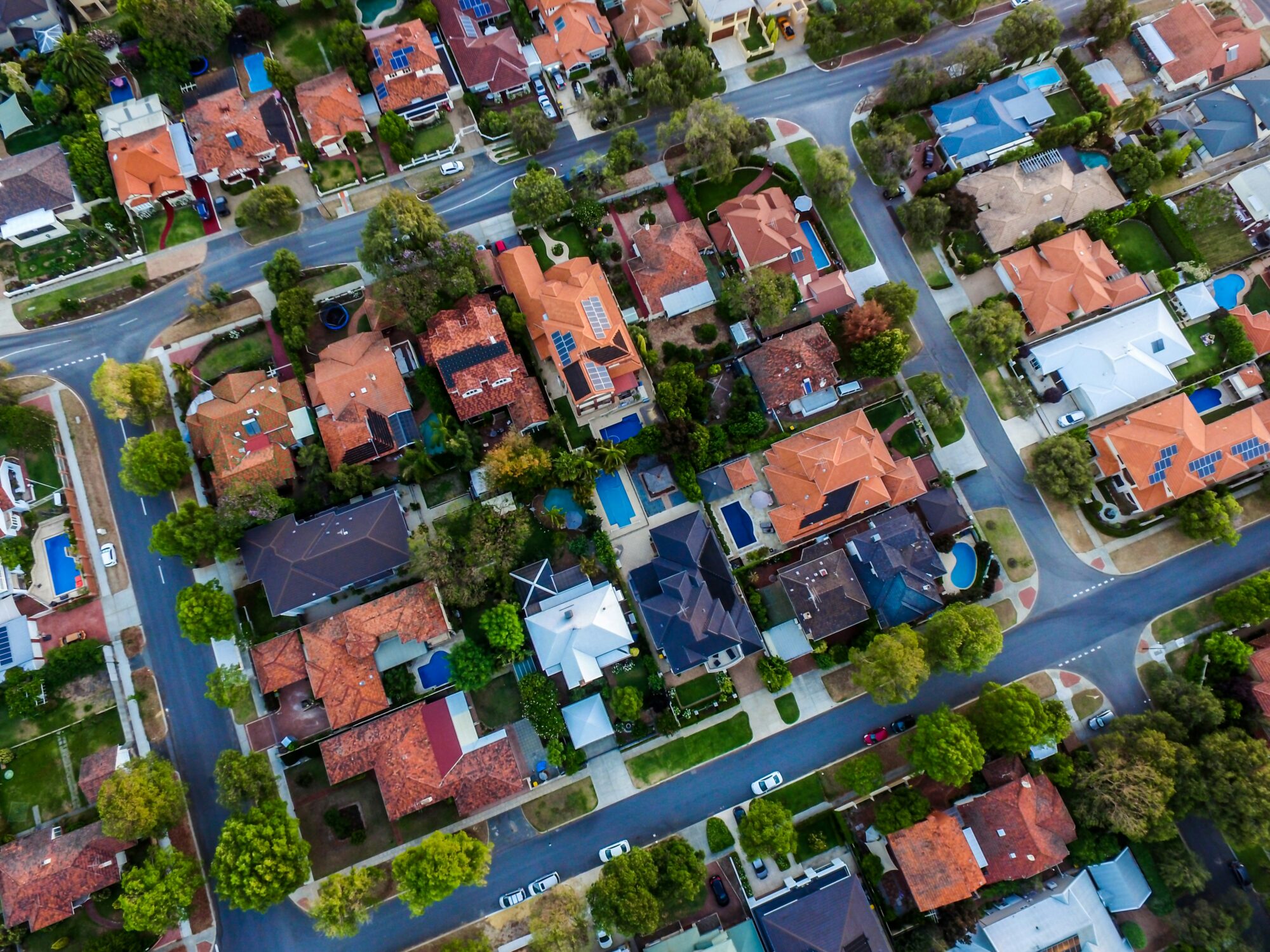 row of houses